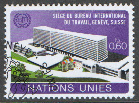 United Nations Geneva Scott 37 Used